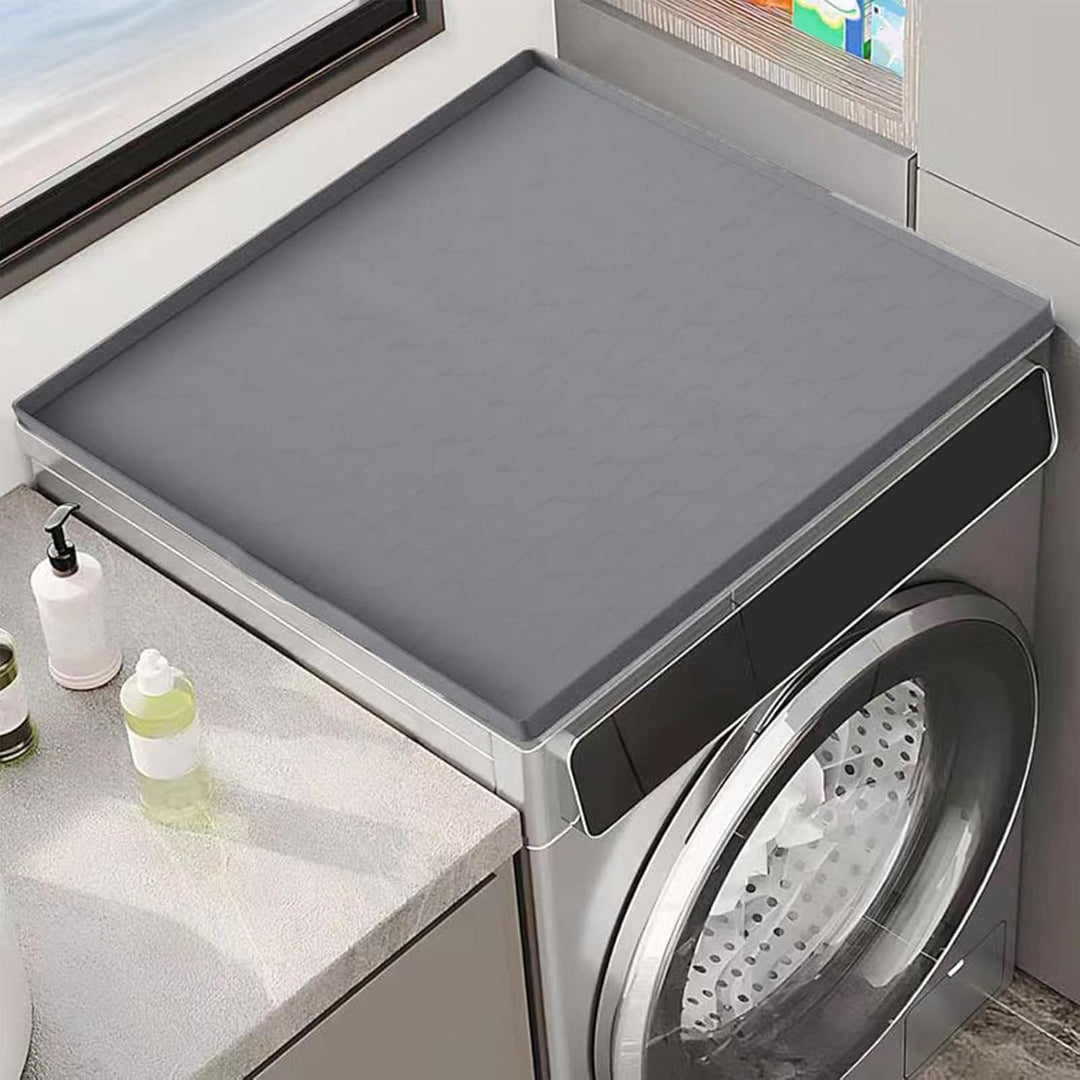 Kleine Kühlschrank-Silikonmatte | kleine Kühlschrank-Tropfschale aus Silikon | auslaufsichere quadra