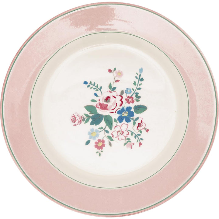 GreenGate Inge-Marie Frühstücksteller Pale pink 20,2cm