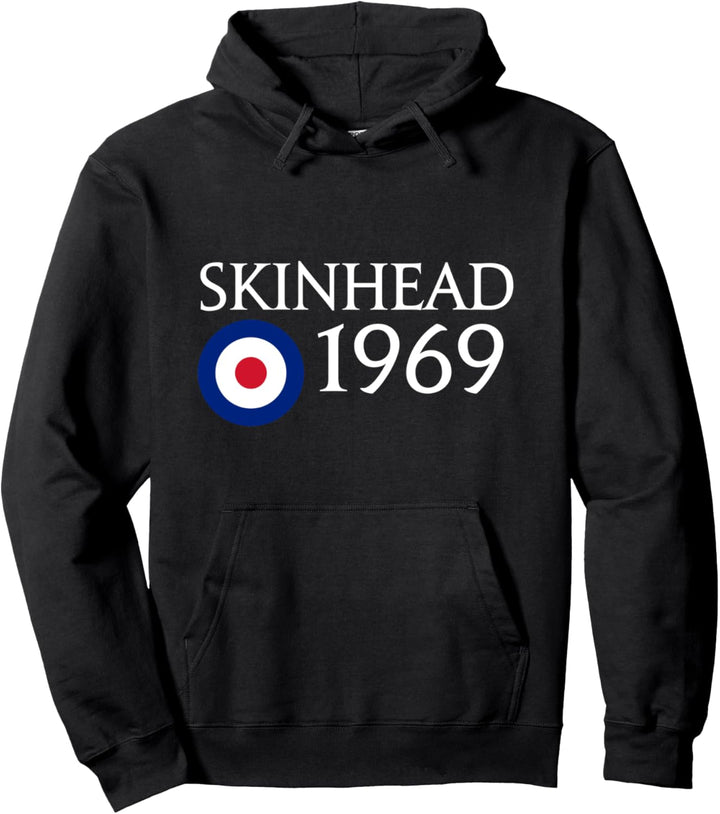 Anti-Racist Skinhead Clothing 1969 Trojan Skinhead Pullover Hoodie