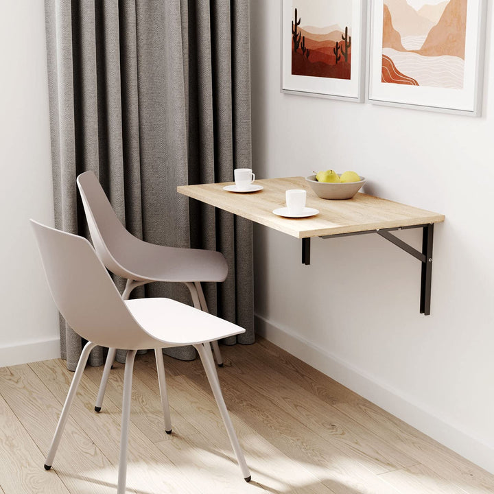 mikon 100x40 | Wandklapptisch Klapptisch Wandtisch Küchentisch Schreibtisch Kindertisch | Sonoma 100