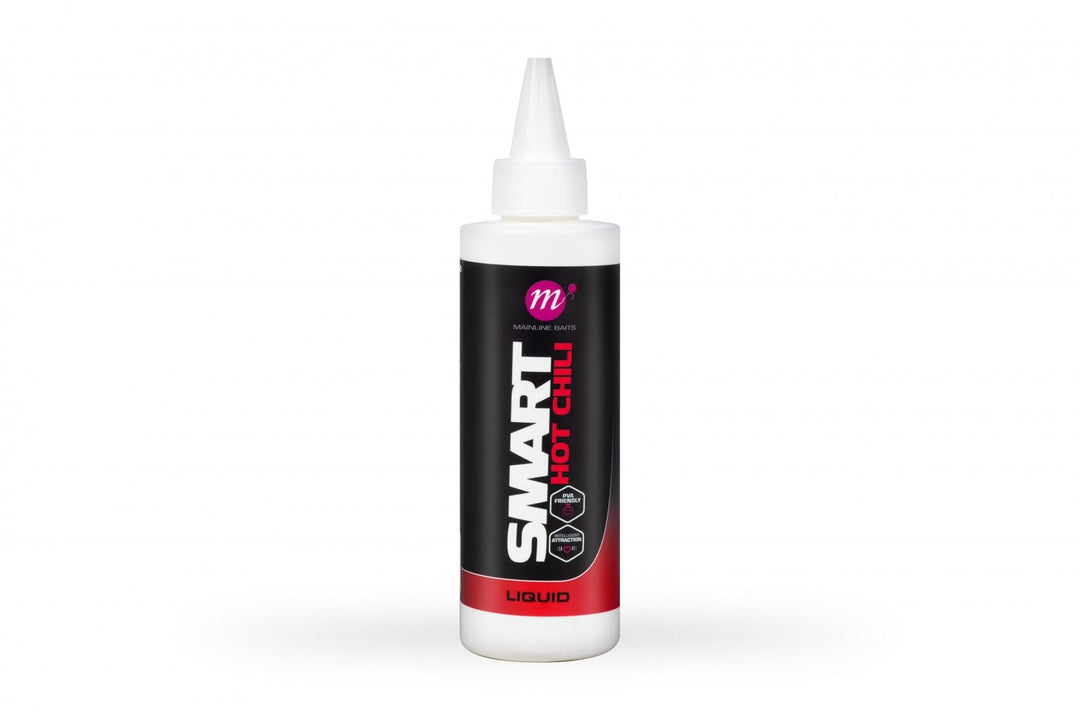 Mainline Baits Smart Liquid Hot Chilli 250 ml | Grobfisch-Flüssigkeitsanzieher | Verwendung mit Boil