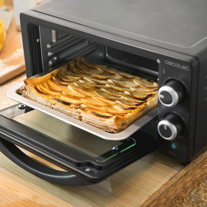 Cecotec Tischofen Bake&Toast 1090 Black, 10 L, 1000 W, 60-Minuten-Timer, Temperaturregelung bis zu 2
