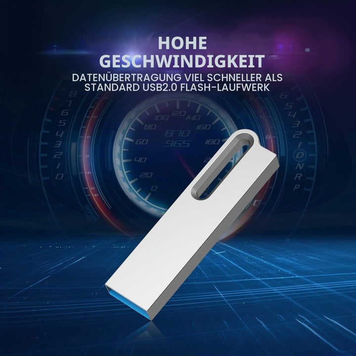KOOTION 128GB USB 3.0 Wasserdicht Metall Datenstick 128 GB Memory Stick Flash-Laufwerk USB Flash Dri