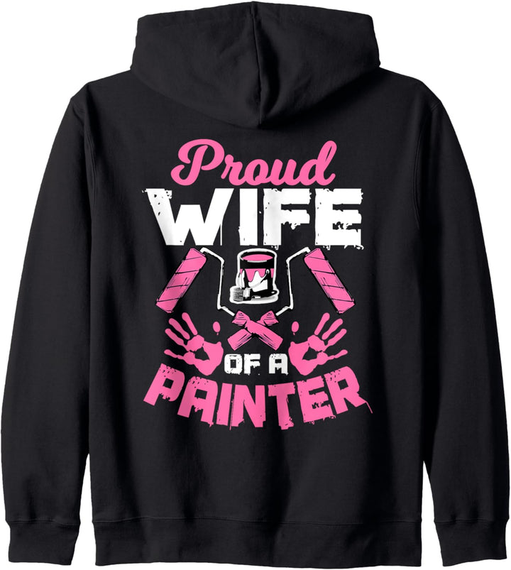 Maler Geschenke Design auf der Rückseite der Kleidung Kapuzenjacke