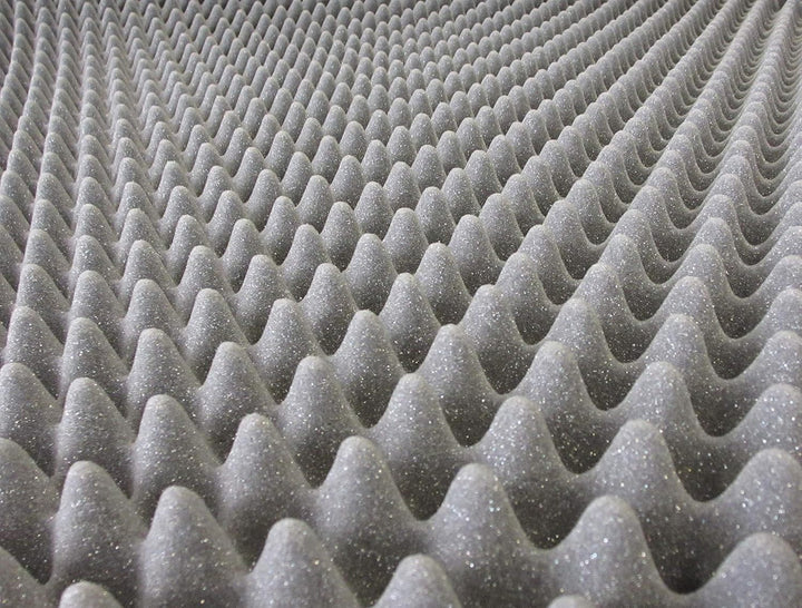 Dibapur Noppenschaumstoff 100x200x4 cm Akustikschaumstoff Schall Dämmung zur effektiven Akustik Dämm