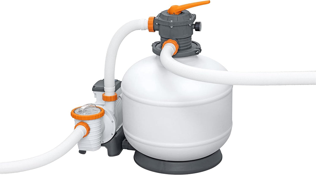 Bestway Water_Pump Flowclear Sandfilterpumpe für Pool 11 355 l 11 355 l/h, 11 355 l/h