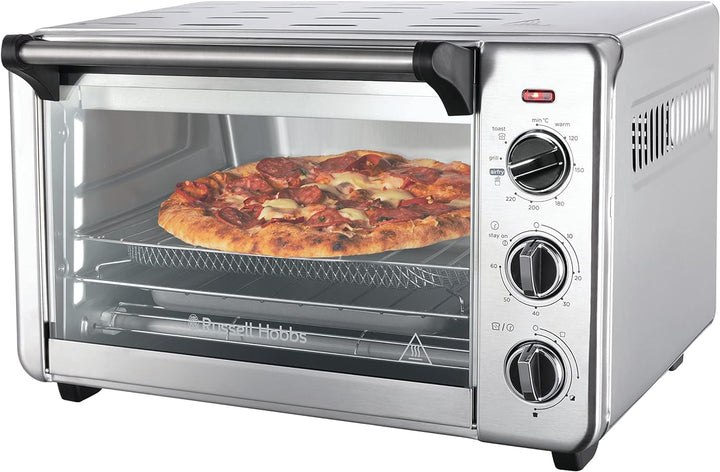 Russell Hobbs Backofen Airfryer [5-in-1: Heissluftfritteuse, Minibackofen, Grill, Toaster, Warmhalte