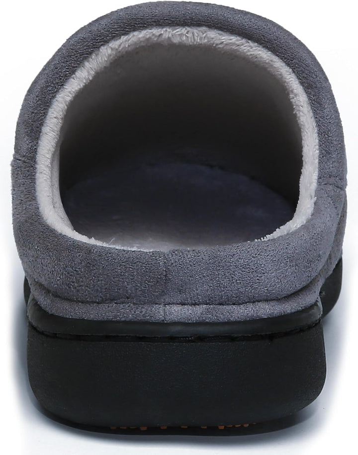 Mishansha Herren Damen Warme Hausschuhe Winter Memory Foam Plüsch Pantoffeln rutschfest Slippers,Gr.