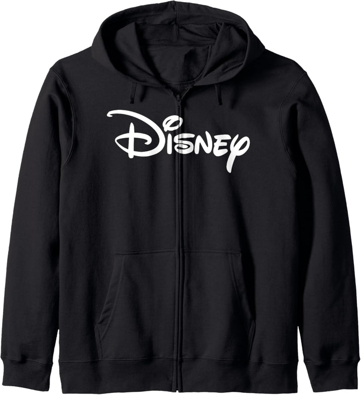 Disney hellgelbes Logo Kapuzenjacke