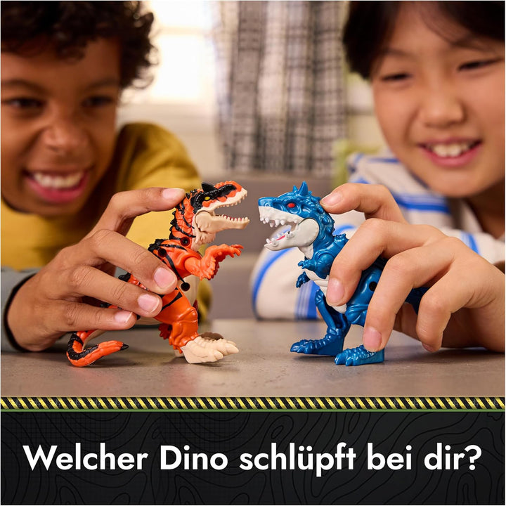 Primal Hatch Hybrid Dinos, Dino Actionfigur, ca. 10cm gross, im Ei mit Schleim, Dinosaurier schlüpft