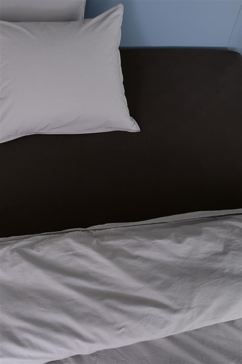 Beddinghouse Jersey Topper-Spannbettlaken / 160*200/210 cm / Schwarz