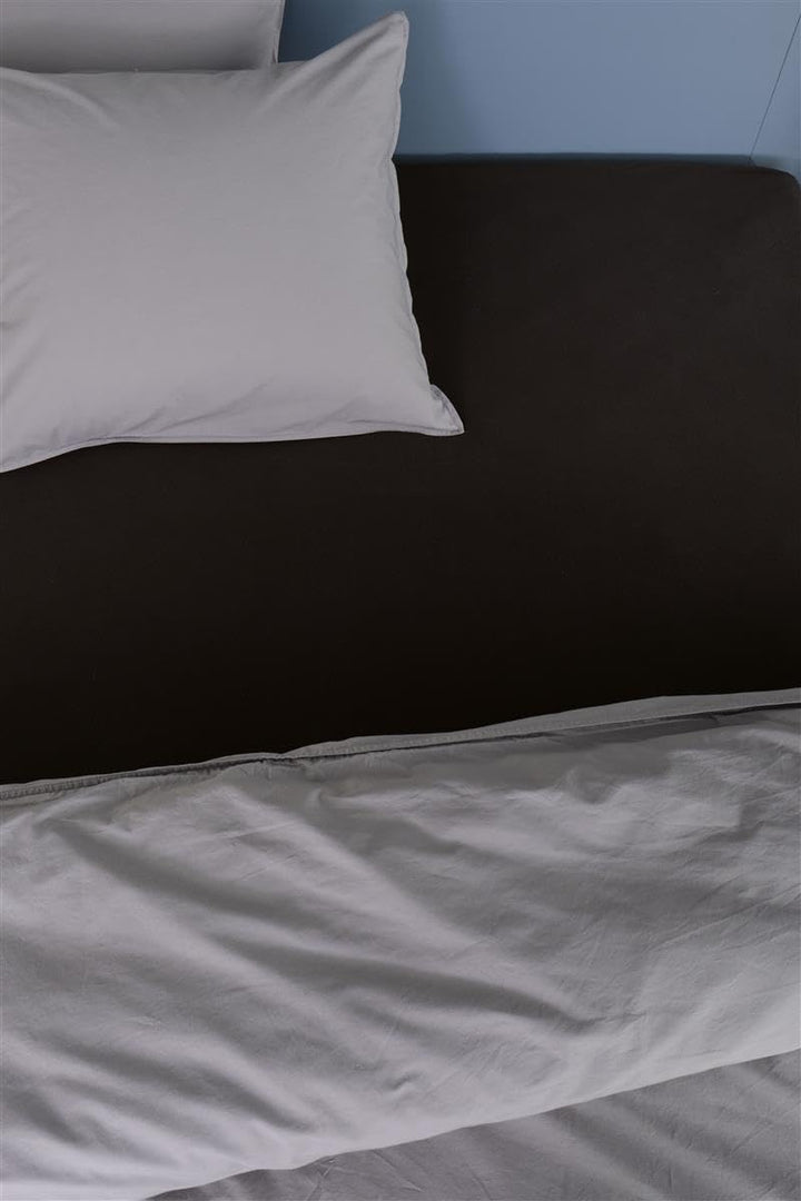 Beddinghouse Jersey Topper-Spannbettlaken / 160*200/210 cm / Schwarz