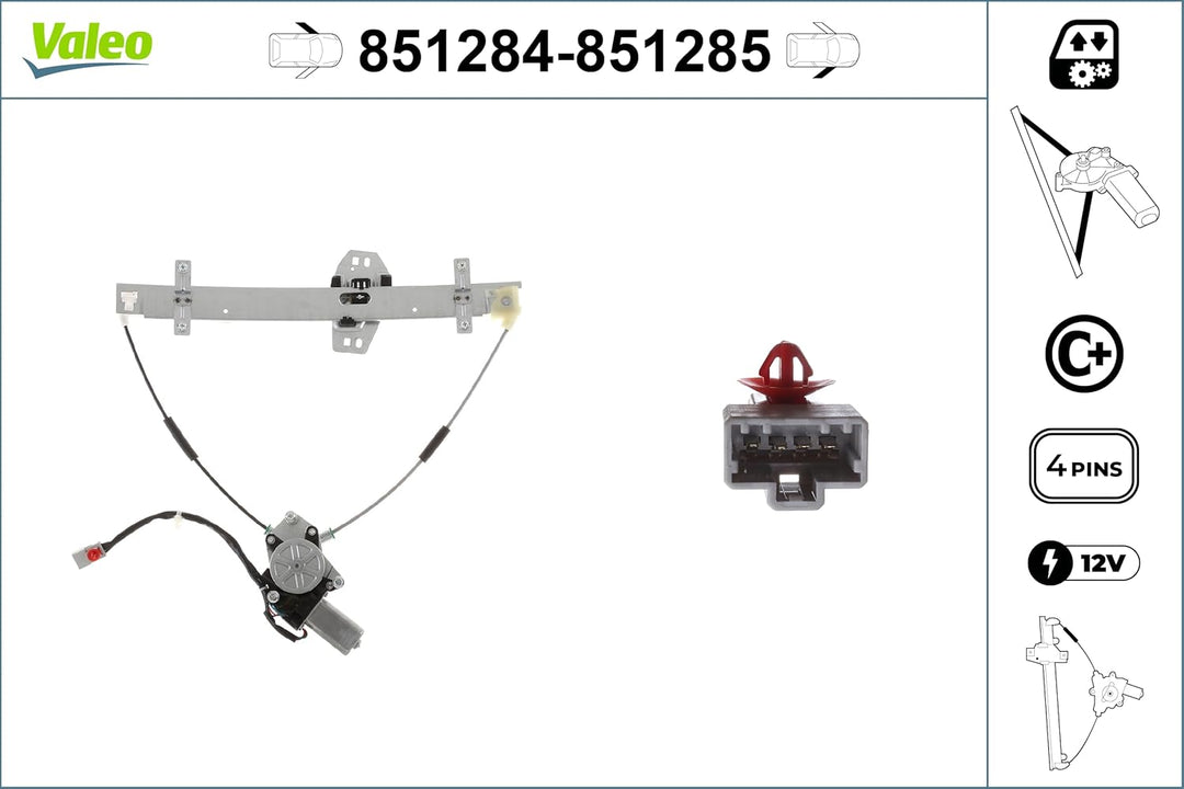 Valeo Fensterheber 851284