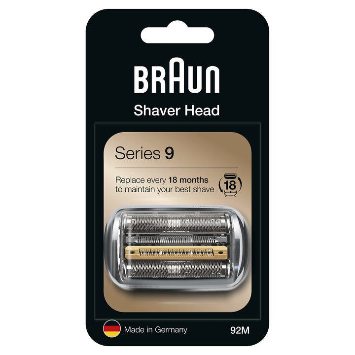Braun Series 9 Elektrorasierer Scherkopf, Ersatzscherteil kompatibel mit Rasierer Herren Series 9, 9