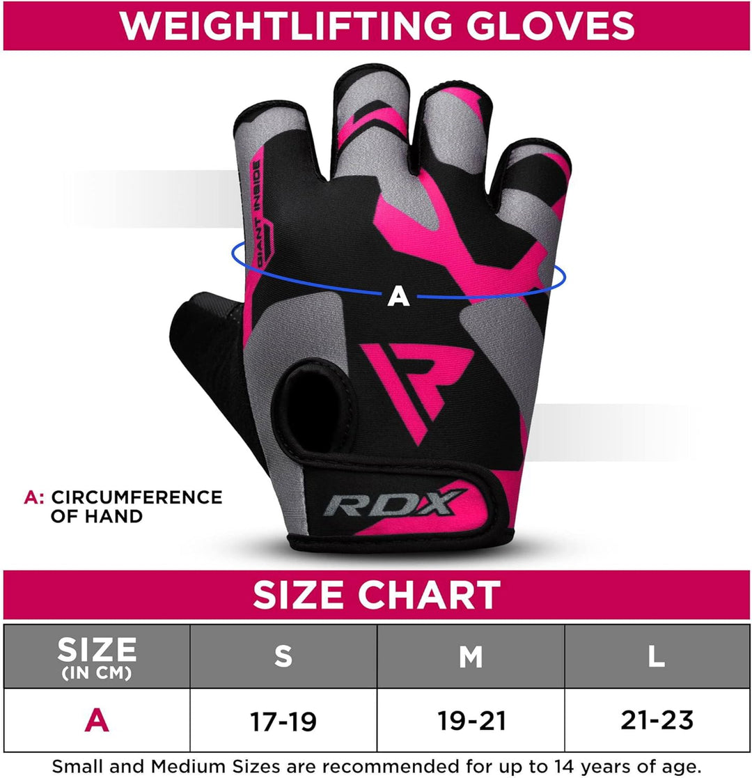 RDX Fitness Handschuhe Trainingshandschuhe Handgelenkstütze Sporthandschuhe Gewichtheben Workout Bod