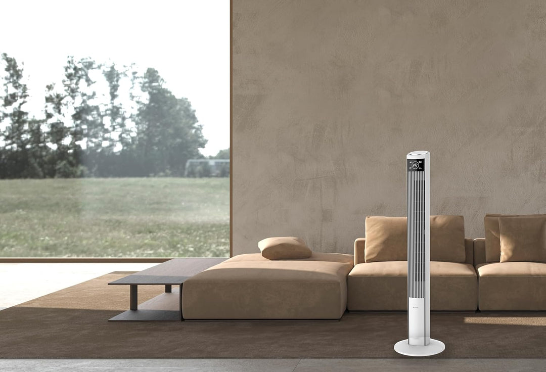 Be Cool Turm-Ventilator – Effektiver Turmventilator für Innenbereich, 3 Geschwindigkeitsstufen, Luft