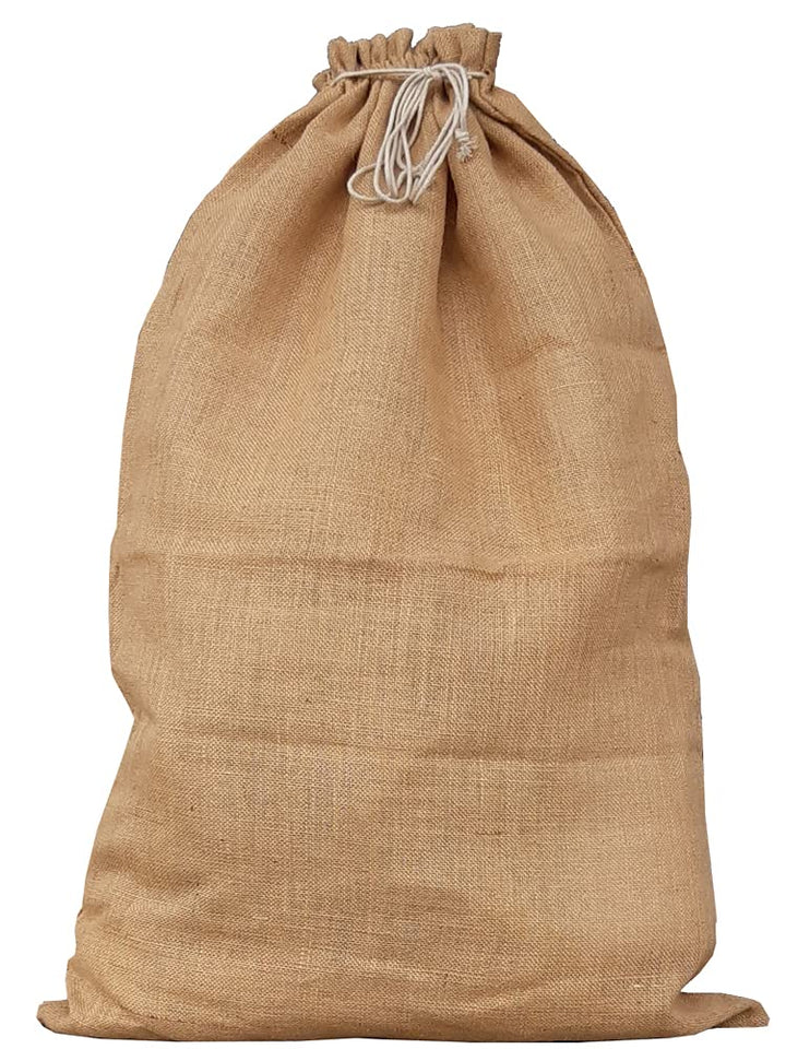Grosser Nikolaussack, Jutesack, Weihnachts-Sack, Weihnachten, Winter - Jute- (Natur, 120x70 cm) 115x