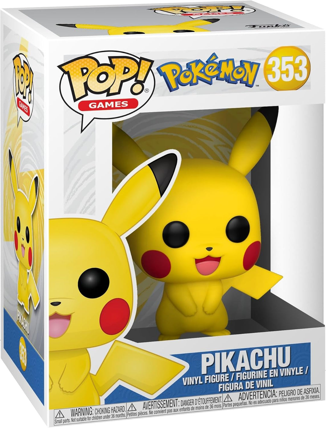 Funko Pop! Games: Pokemon - Pikachu - Vinyl-Sammelfigur - Geschenkidee - Offizielle Handelswaren - S