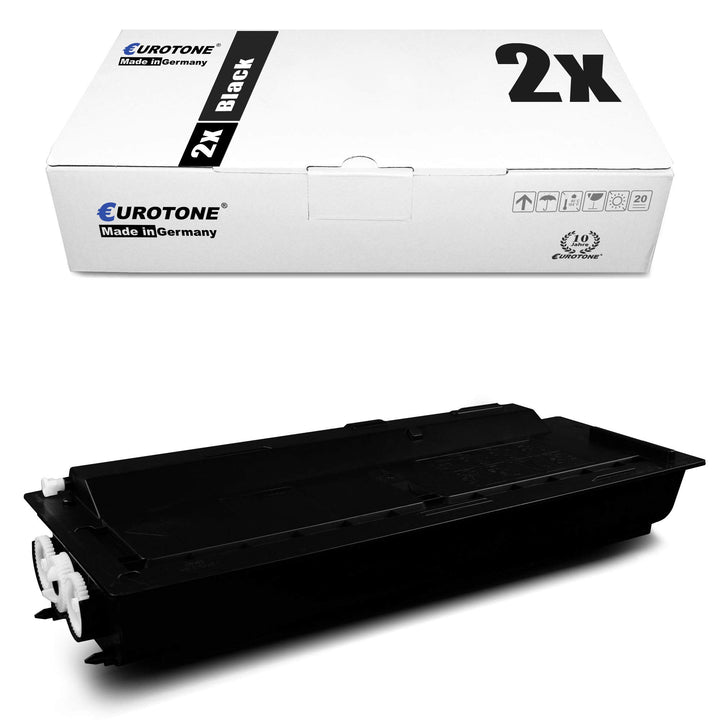 2X Müller Printware Toner für Kyocera FS 6025 6030 6525 6530 MFP ersetzt 1T02K30NL0 TK475 2x Black,