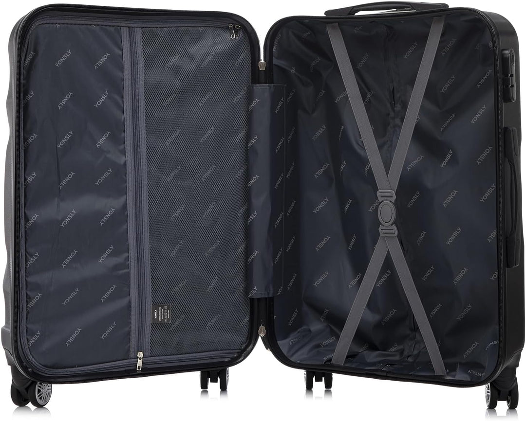 Trolley Reisekoffer Set, Rollkoffer Handgepäck, Kofferset, Gepäckset, Koffer Suitcase, Hartschalenre