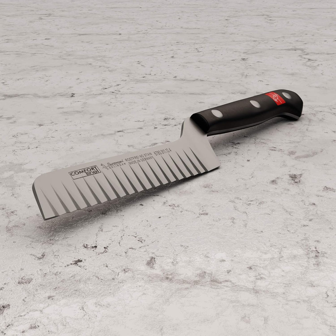 Burgvogel Solingen Comfort Line scharfes Buntschneidemesser geschmiedet 12 cm, rostfrei, spülmaschin