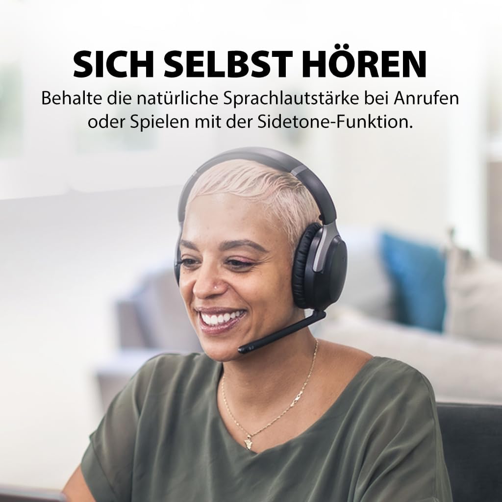 Avantalk Aria Pro 3 – Bluetooth-Headset mit abnehmbares Noise Cancelling Mikrofon für die Arbeit - 2