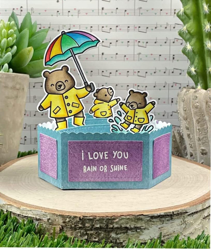 Lawn Fawn LF2792 Plattform Pop-Up Clear Dies Craft Dies only, Craft Dies only