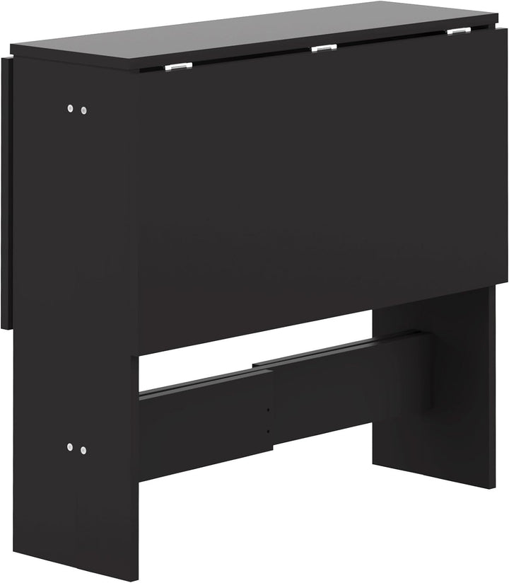 Symbiosis Klapptisch, Holzwerkstoff, Schwarz, 76 x 103 x 73.4 cm, Schwarz