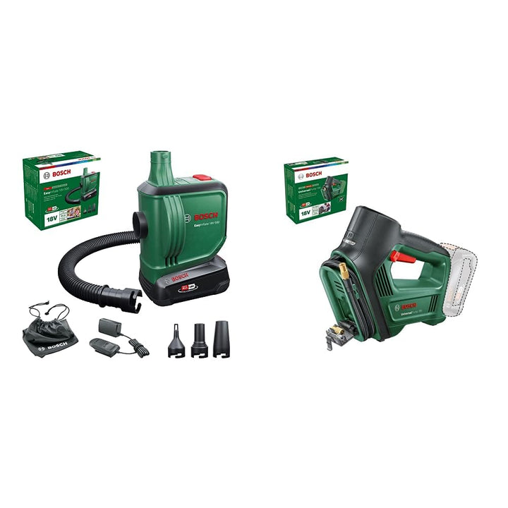 Bosch elektrische Luftpumpe/Luftpumpe für Luftmatratze EasyInflate 18V-500 & Luftpumpe/Luftkompresso