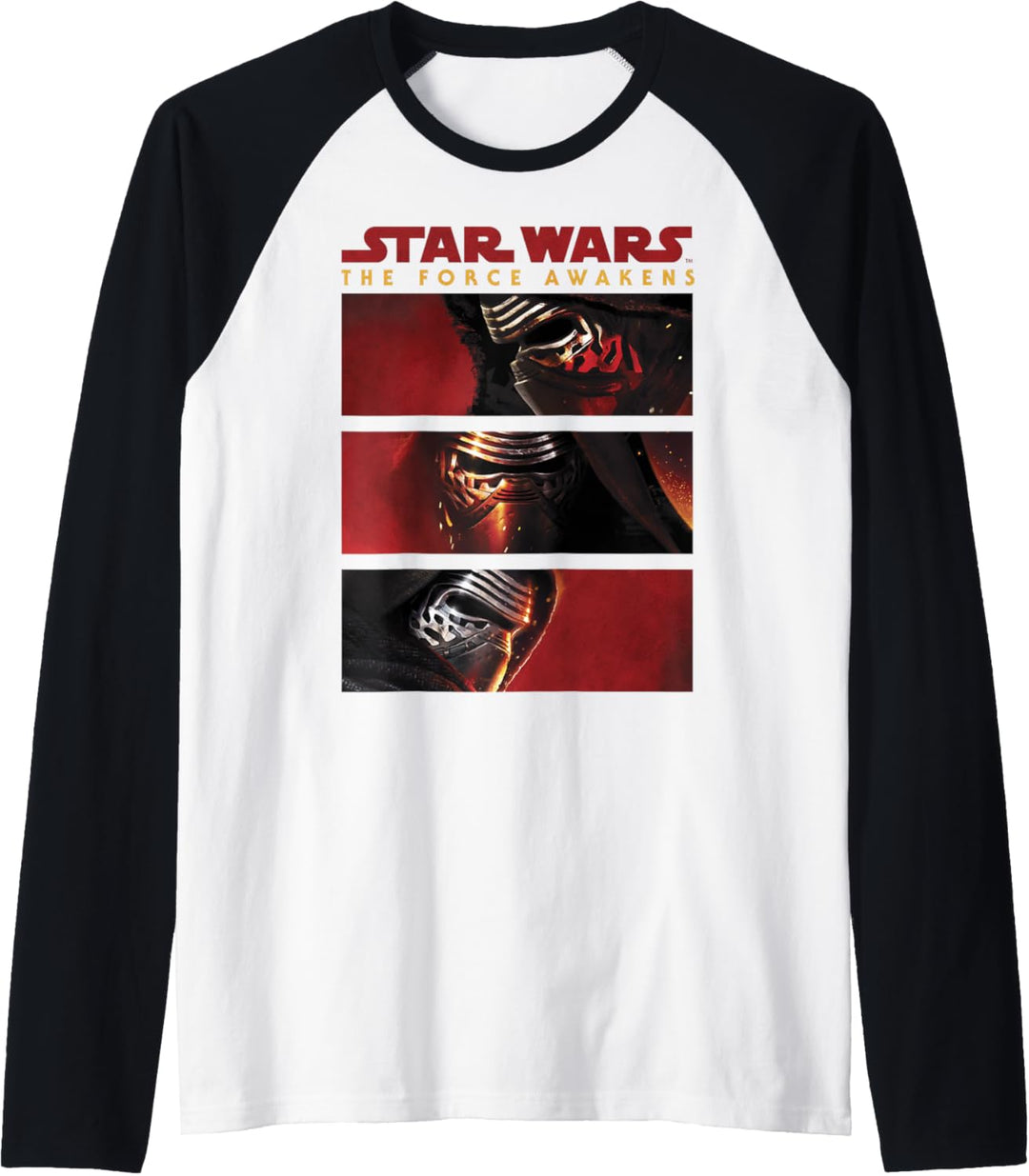 Star Wars Kylo Tri Stacked Panels Raglan