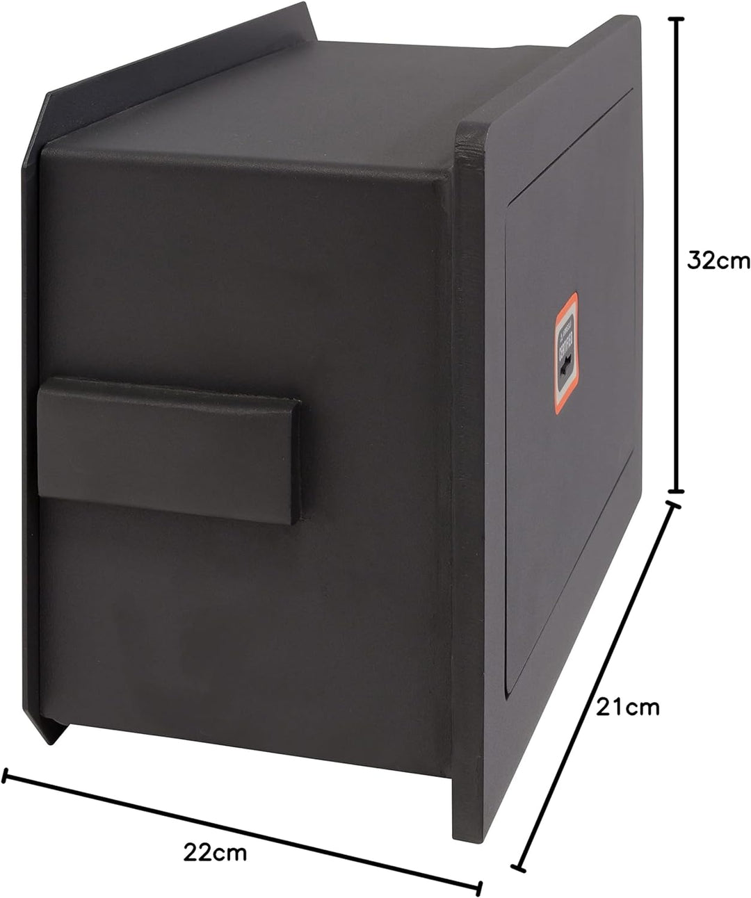 ARREGUI Plus C 181310 Tresor Sicherheitsstufe S2 | Wandtresor mit Kl. A Zertifiziertem Schloss | Saf