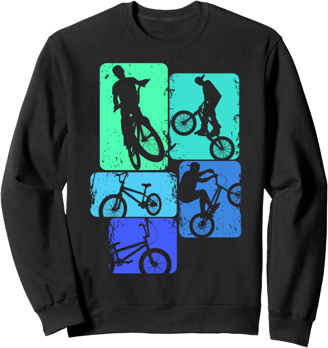 BMX Bike Stunt Jungen Kinder Sweatshirt