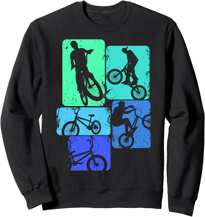BMX Bike Stunt Jungen Kinder Sweatshirt