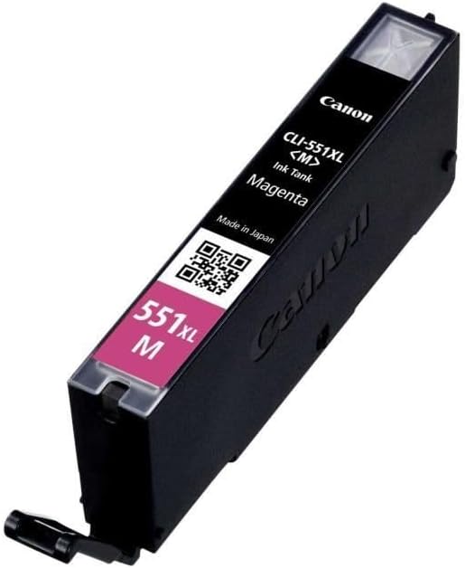Canon Originaltinte CLI-551M, XL, Magenta, Recyclebare Verpackung Magenta XL Recyclebare Verpackung,