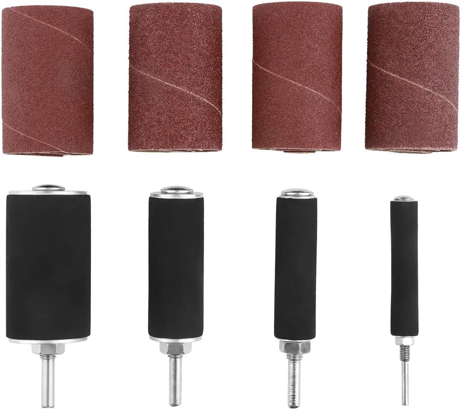 20 Stück Power-Drum-Sanders Selbstexpandierende Polsterspindel Schleifbohrmaschine Press Drum Sander