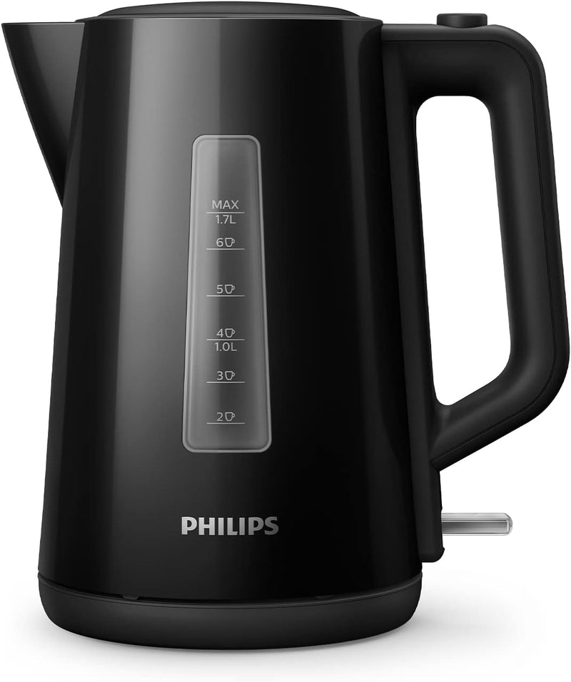 Philips Wasserkocher – 1.7 L Fassungsvermögen mit Kontrollanzeige, Pirouettenbasis, 2200 Watt, 16 x