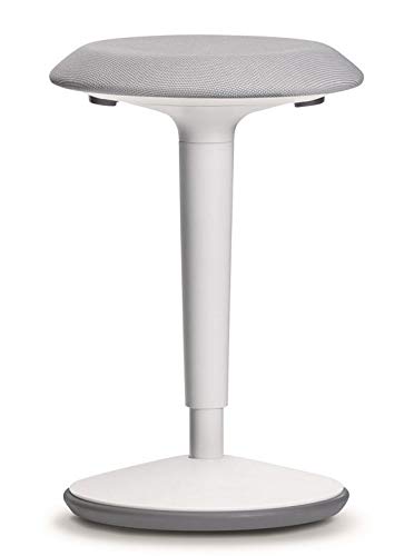 Sedus se:fit, Ergonomischer Hocker, Stehhocker, Stehsitz, Stehhilfe, Grau, Kunststoff, Gummifuss, 53
