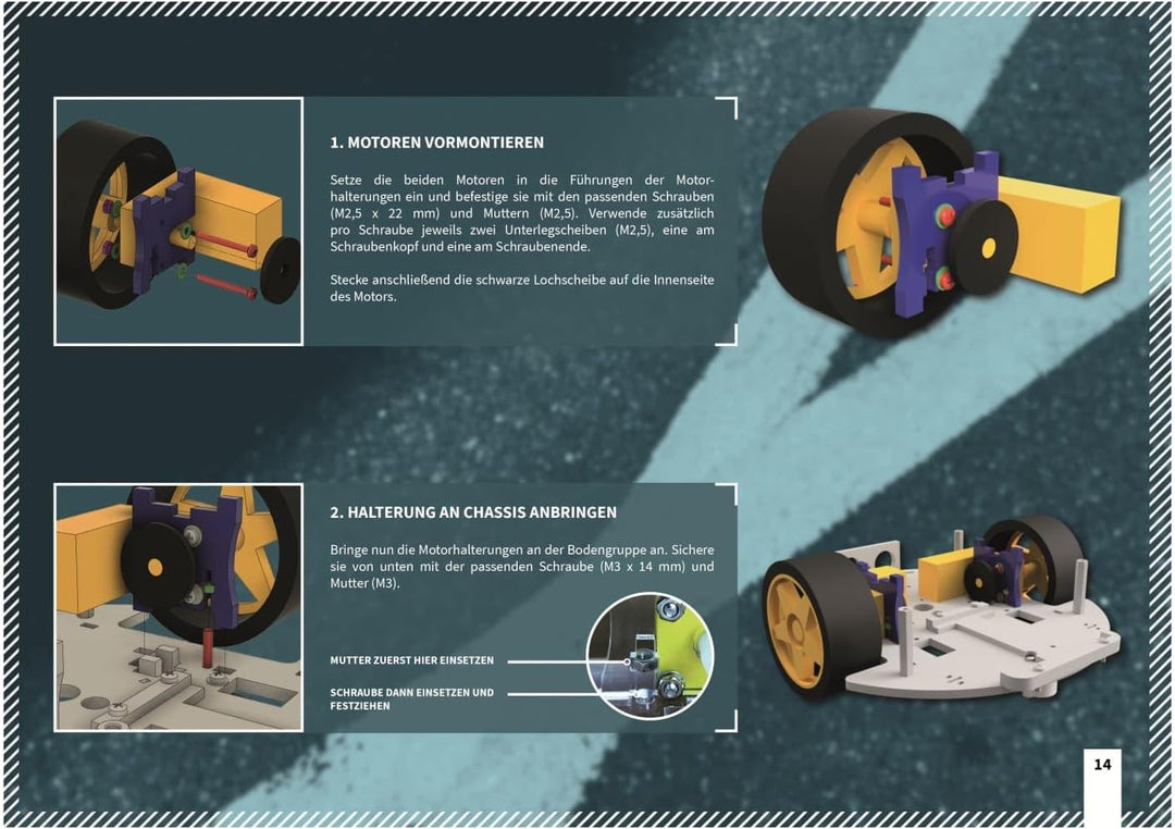 Joy-IT Robot Kit Micro:Bit JoyCar MB-Joy-Car Kit