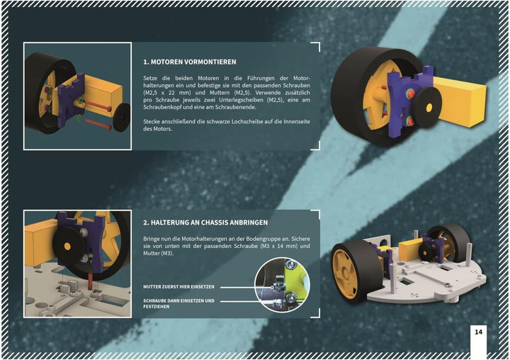 Joy-IT Robot Kit Micro:Bit JoyCar MB-Joy-Car Kit