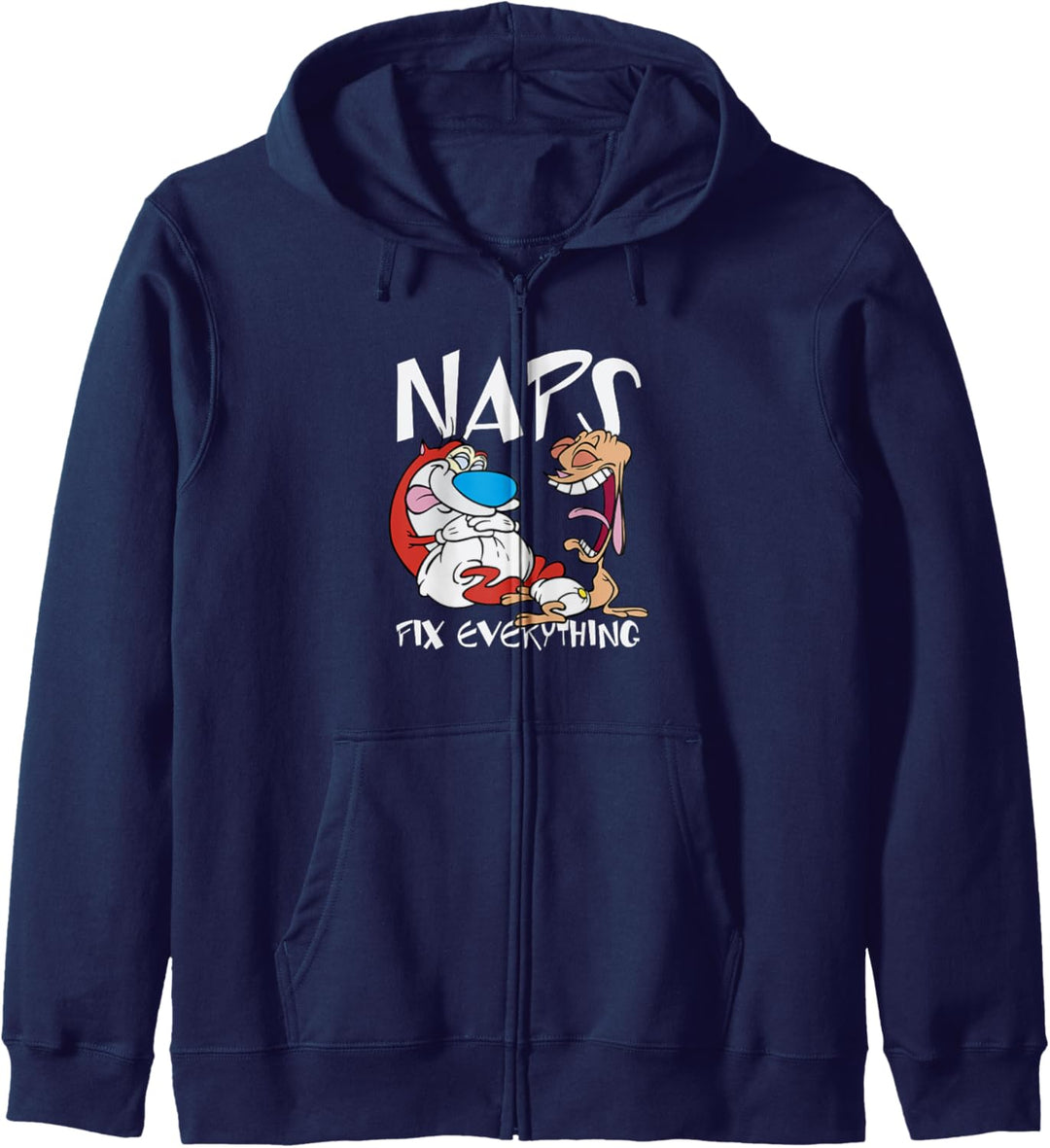 Ren And Stimpy Naps Fix Everything Baby Diapers Kapuzenjacke