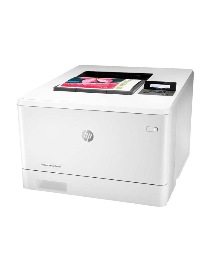HP Color LaserJet Pro M454dn Farblaserdrucker (Laserdrucker, LAN, Duplex, Airprint) weiss Drucker LA