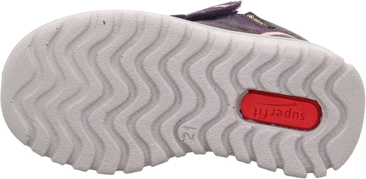 Superfit Mädchen Sport7 Mini Sneaker 33 EU Schmal Lila Rosa 8510, 33 EU Schmal Lila Rosa 8510