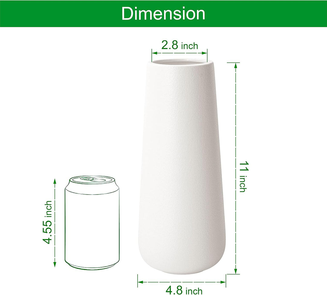 D 'vine DEV Geschenk-Box verpackt hoch weiss und schwarz Keramik Blumen Vasen - Home Decor Vase und