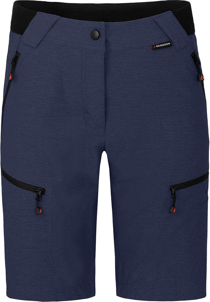 Bergson PORI Bermuda | Damen Wandershorts - Robust &amp; elastisch Damen Wandershorts in Bermuda-Länge,