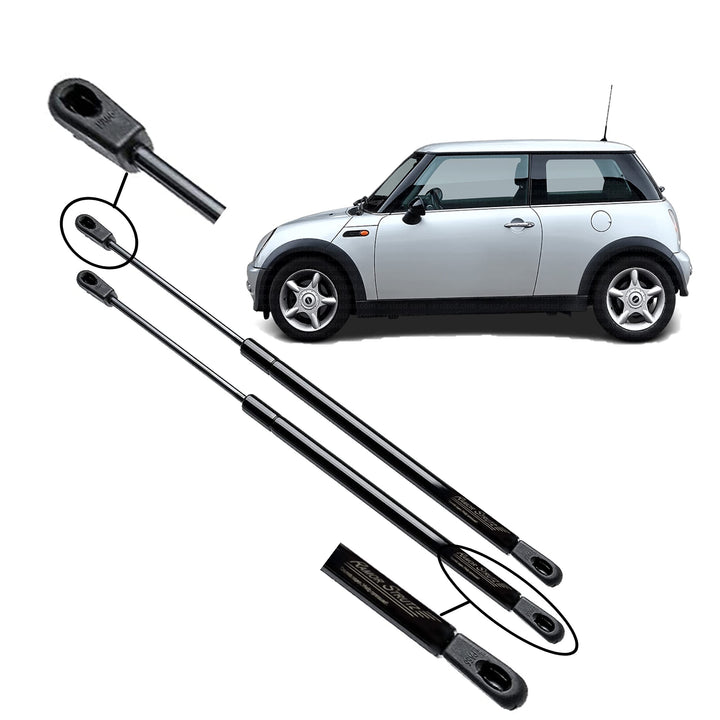 2x Gasfeder Dämpfer Heckklappe Kompatibel mit Mini One + Cooper R50,R53 2001-2006. Gasdruckfeder Hec