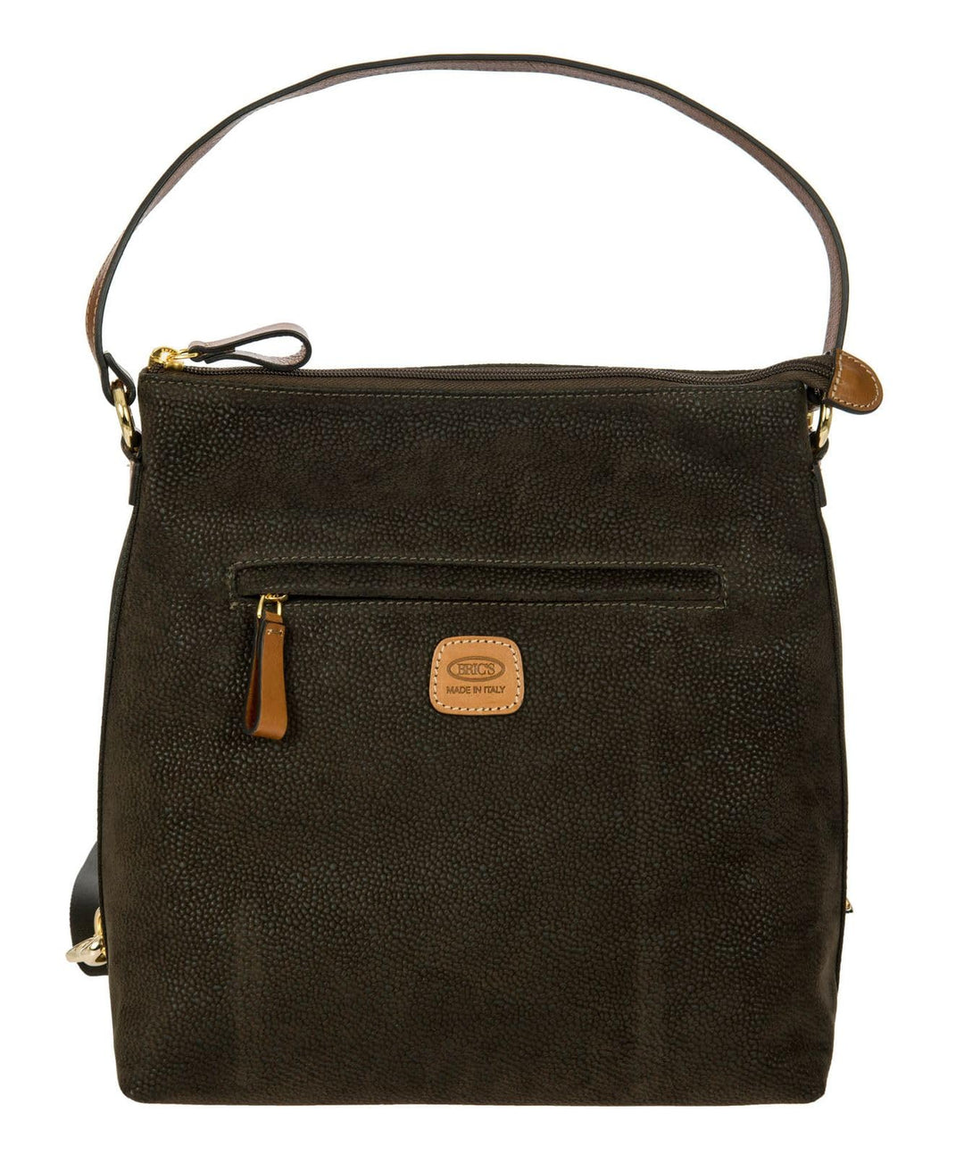 BRIC'S - Bag/Backpack Giorgia, Olive, 28x28x15 cm, Olive