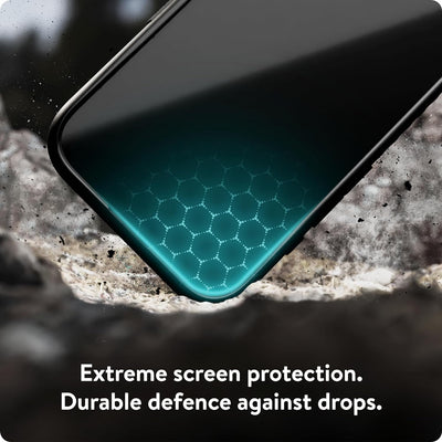 Mous - Ultra Resistant Hybrid Glas Displayschutzfolie für iPhone 15 Plus - Anti-Kratzer & Bruchsiche