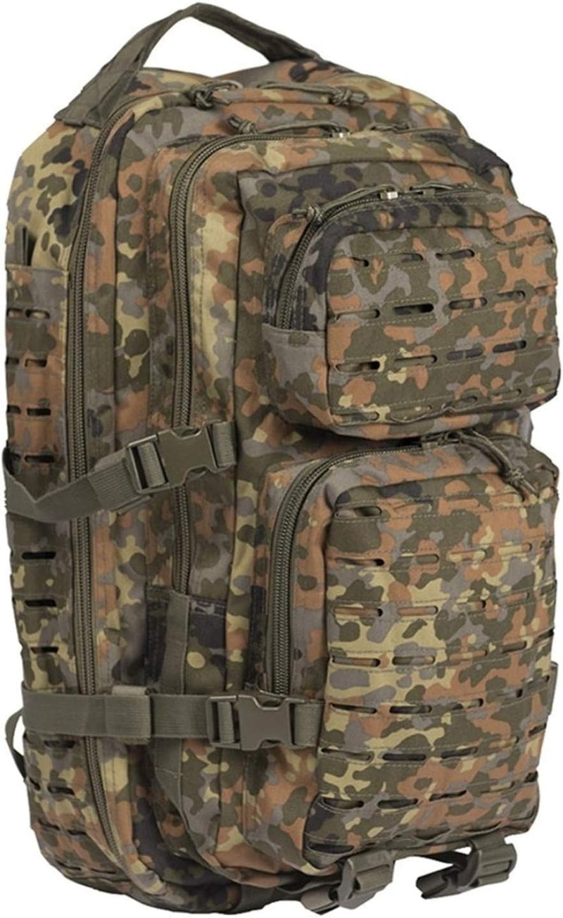 Rucksack US Assault Pack Laser Cut S Flecktarn, S Flecktarn