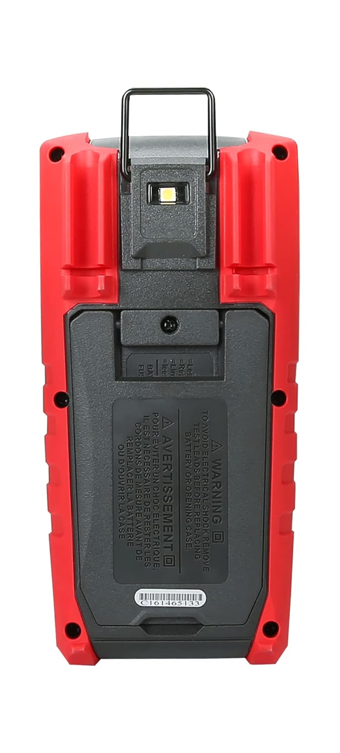 UNI-T PRO UT195E / MIE0295 / True RMS/LCD Bildschirm/Taschenlampe, scharz/rot