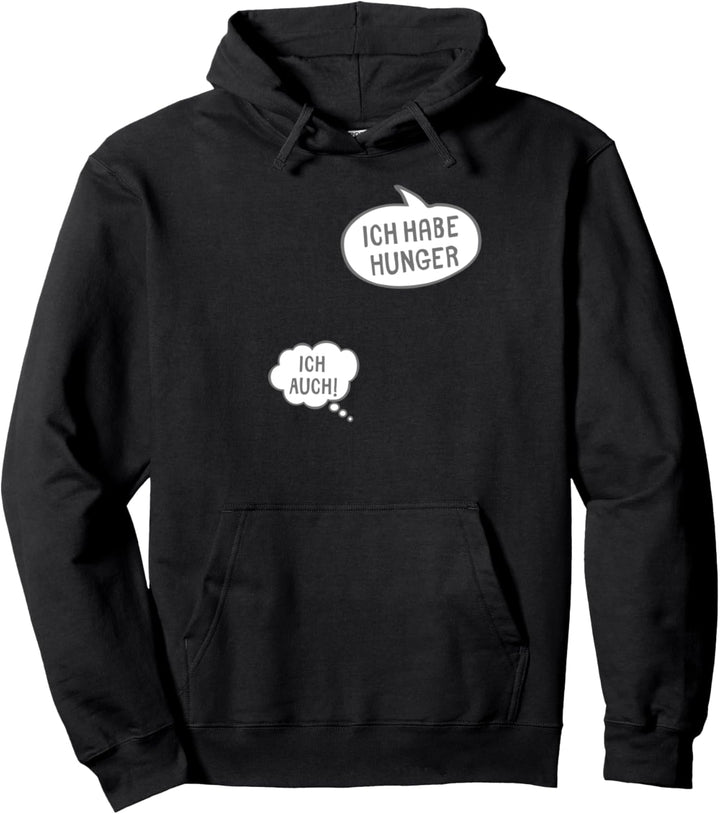 Schwangerschaft Verkünden Ich Hab Hunger Babybauch Schwanger Pullover Hoodie